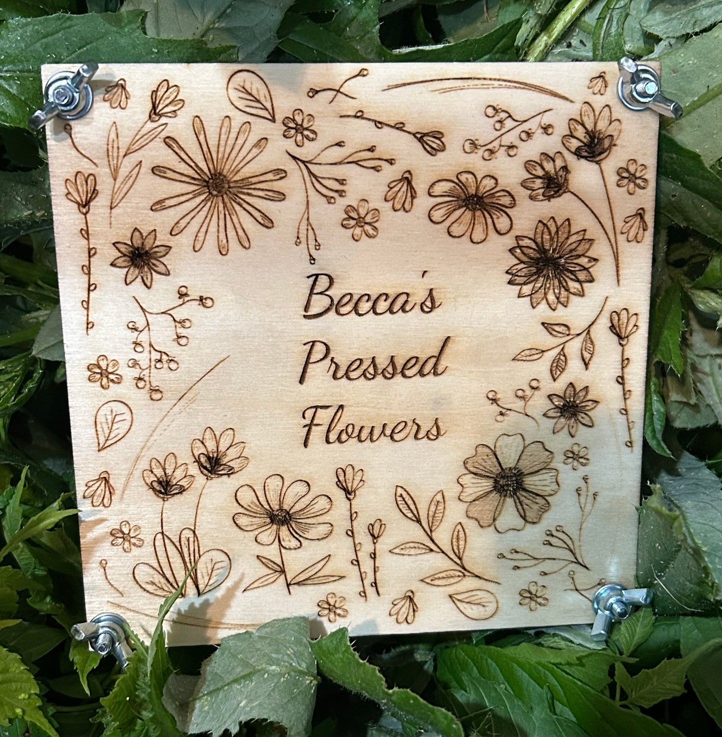 Flower Press - Custom