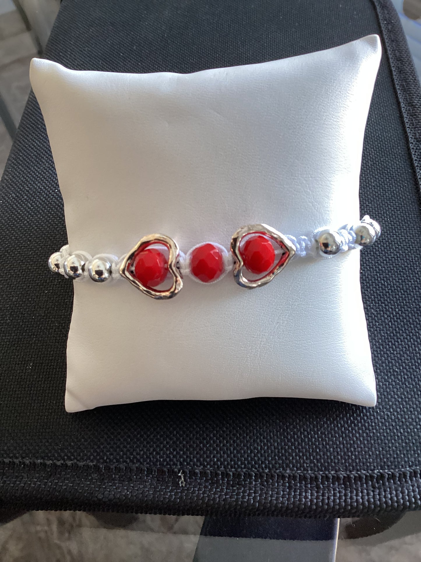 Silver Heart Bracelet