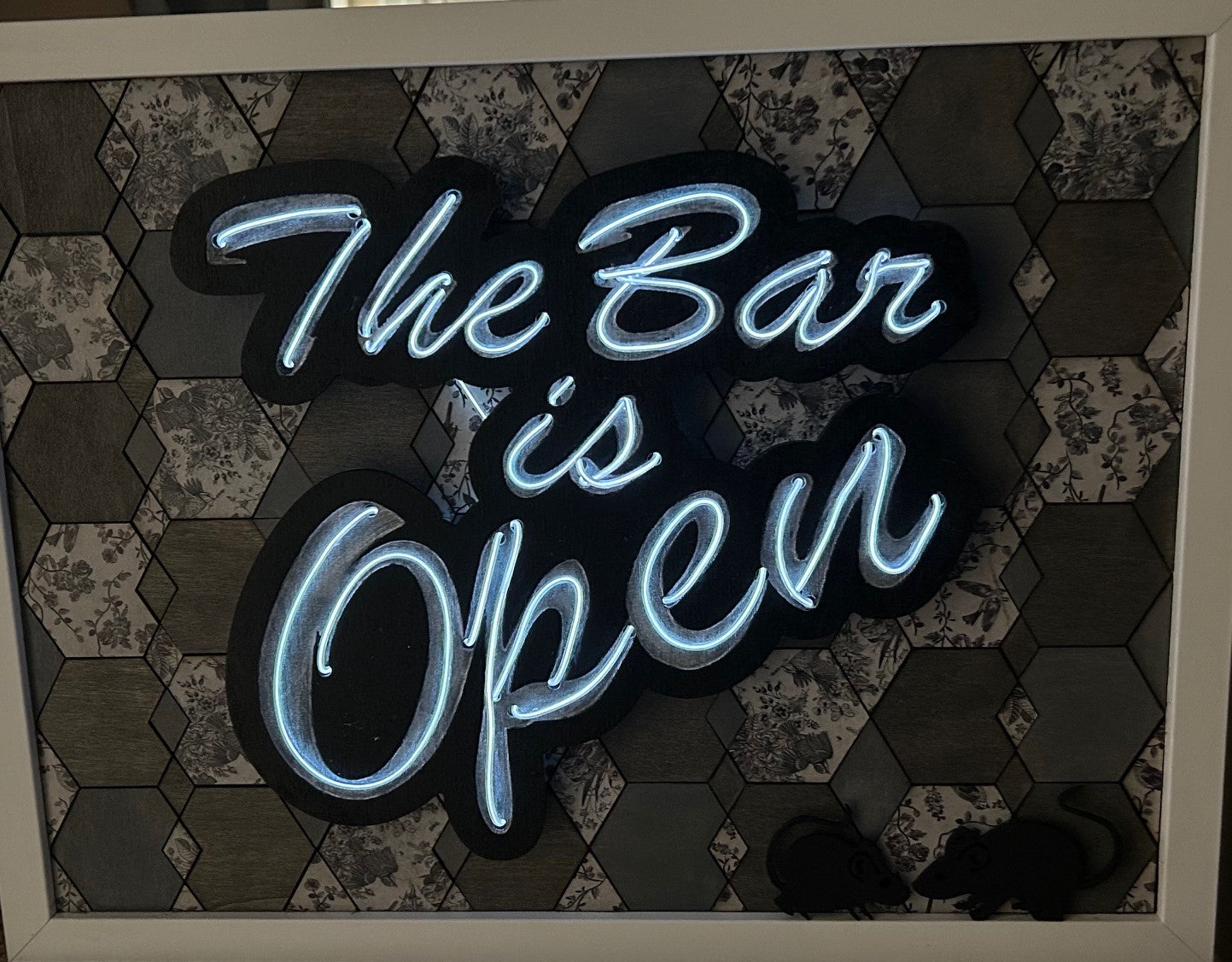 Sign - The Bar is Open - The Paige