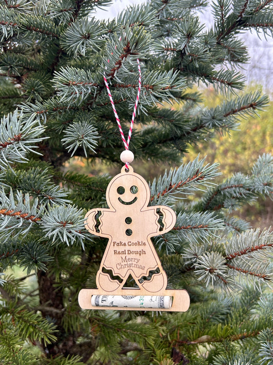 Ornament - Cash Holder - Gingerbread